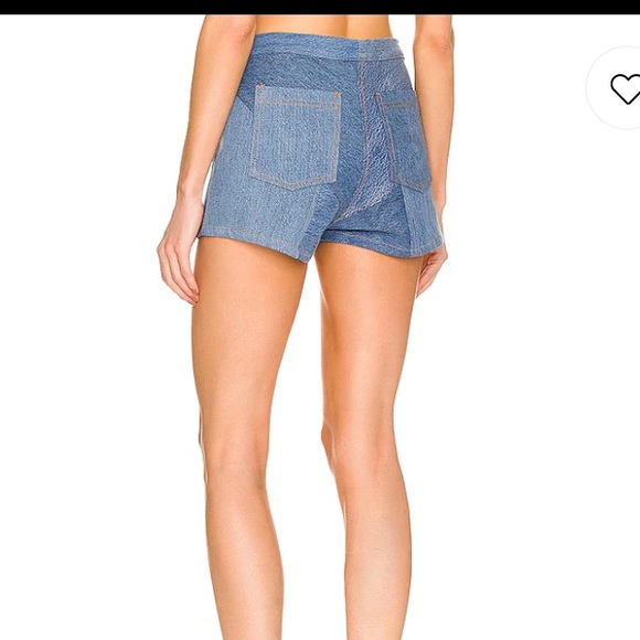 EB denim lace up shorts - Picture 7 of 7